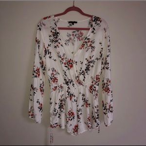 Kendall + Kylie floral romper